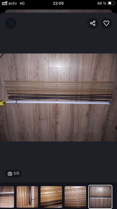 Ковродержатель для лестниц, металлический