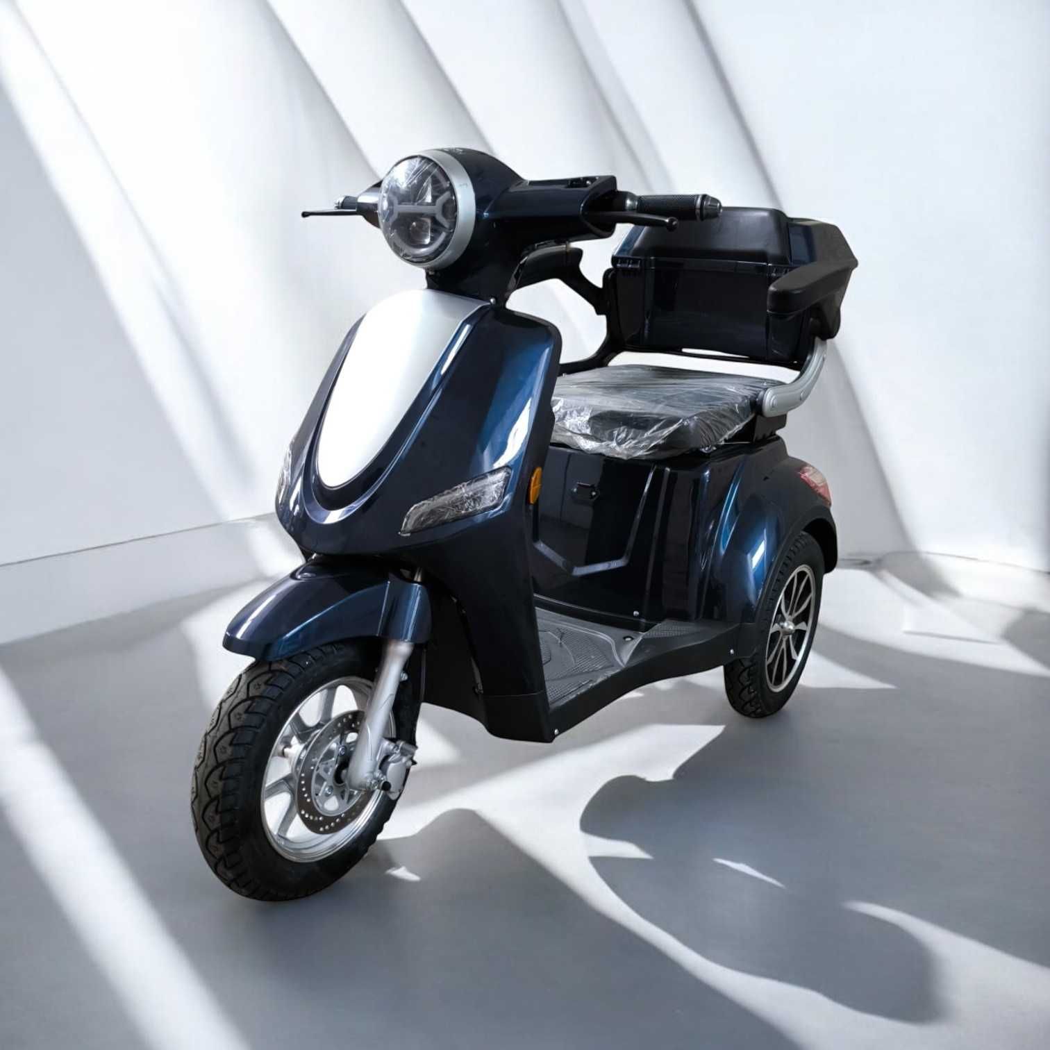 Електрическа Триколка blueElectric BM1-LUX 2000W | 60V | 24Ah | BLUE