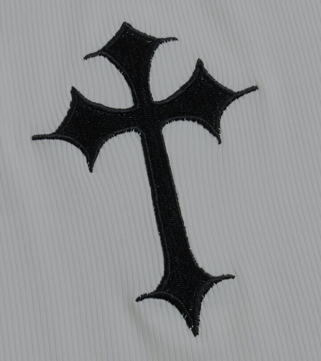 Y2k punk goth cross tank top