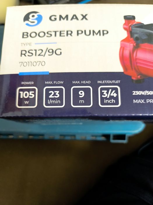 Бустер помпа GMax за вода