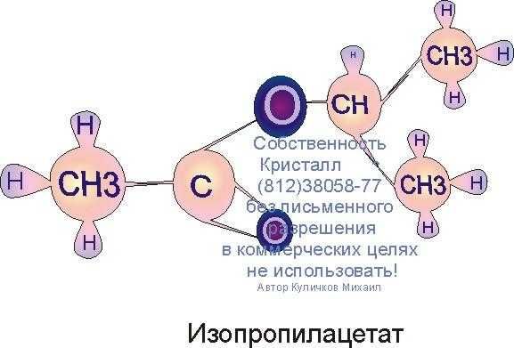 Изопропилацетат. Изопропиловый эфир уксусной кислоты