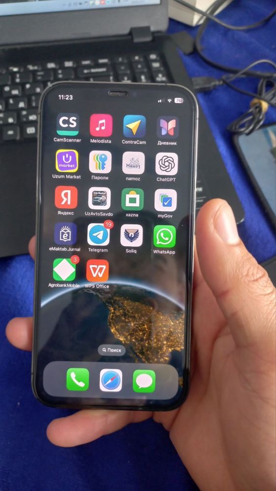 Iphone 12 pro ideal xolatda xotira 256 yom 84