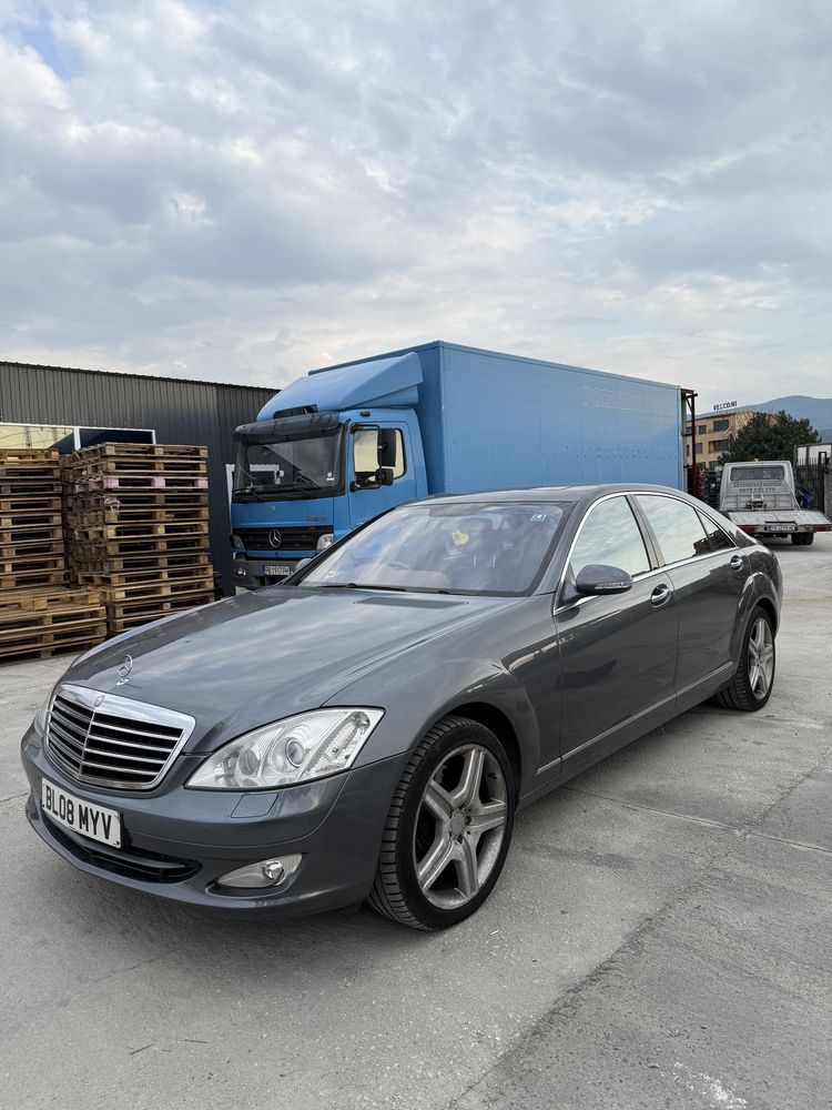 Mercedes S500 w221 на части