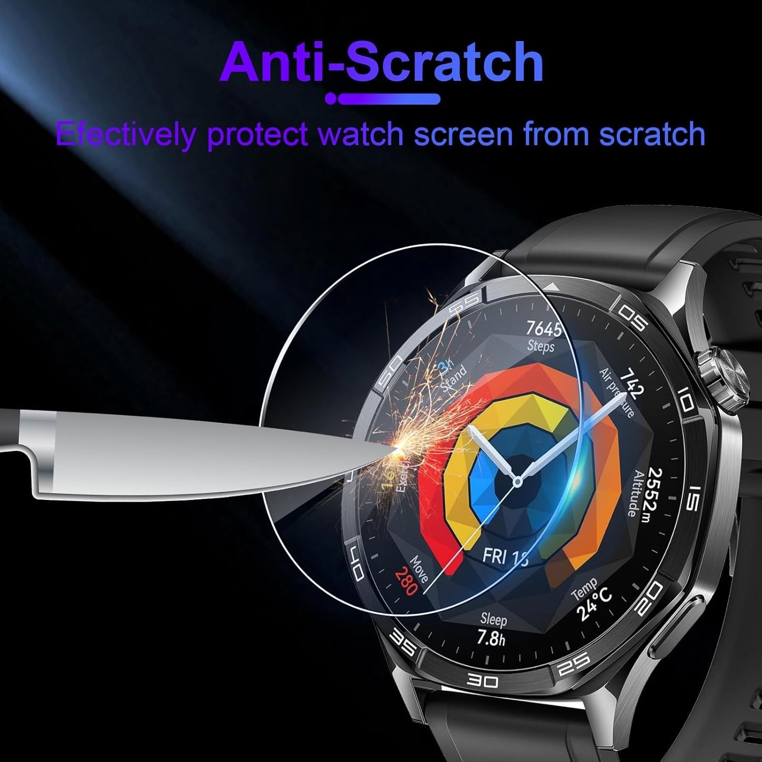 Стъклен Протектор за Дисплей за Huawei Watch GT5 46mm