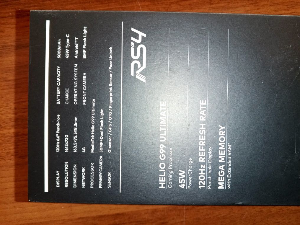 Itel RS4 yangi smartfon