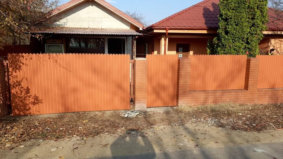 Garduri din panouri stil jaluzea,sipca,plasa,tabla,BCA