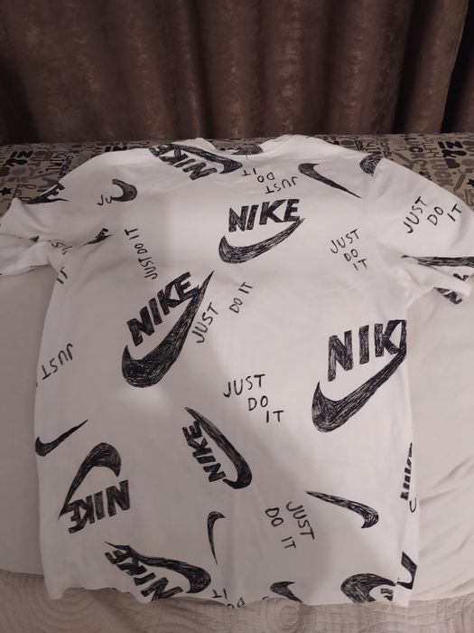 Nike Just Do It тениска - Бяла