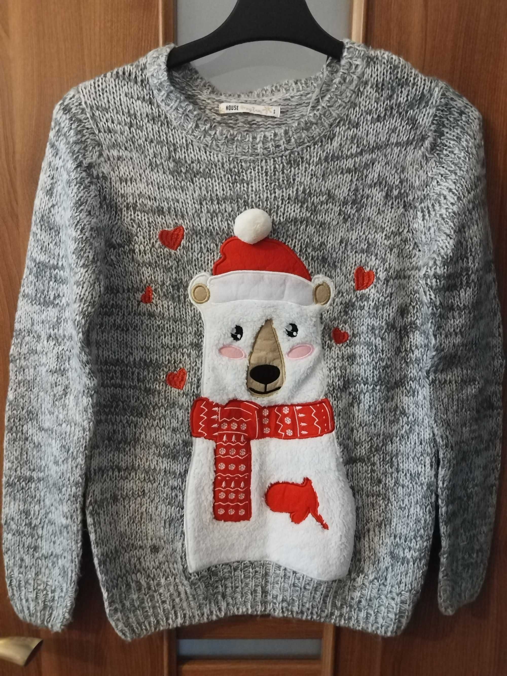 Pulover Urs Polar House Merry XMas