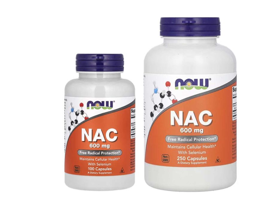 NOW Foods, NAC с селеном, 100 капсул