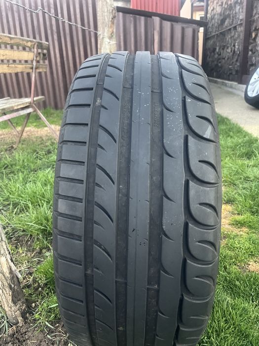 Vind jante vw passat b6,7 cc originale cu anvelope de vara 235/45/17