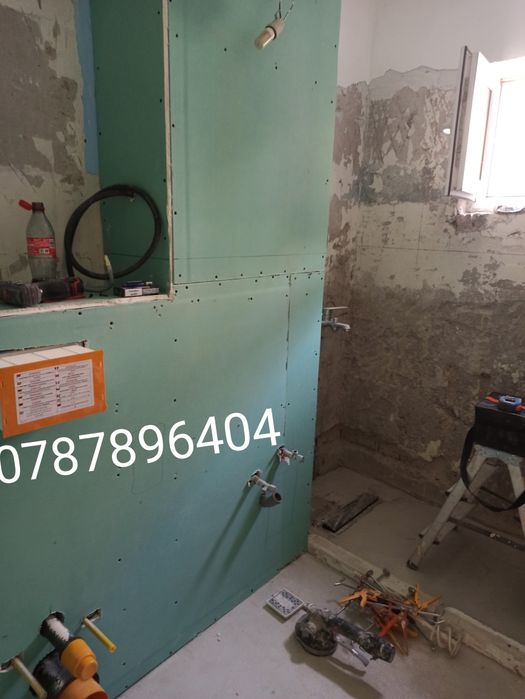 Meseriaș interioare gletuit zugrăvit gresie faianță