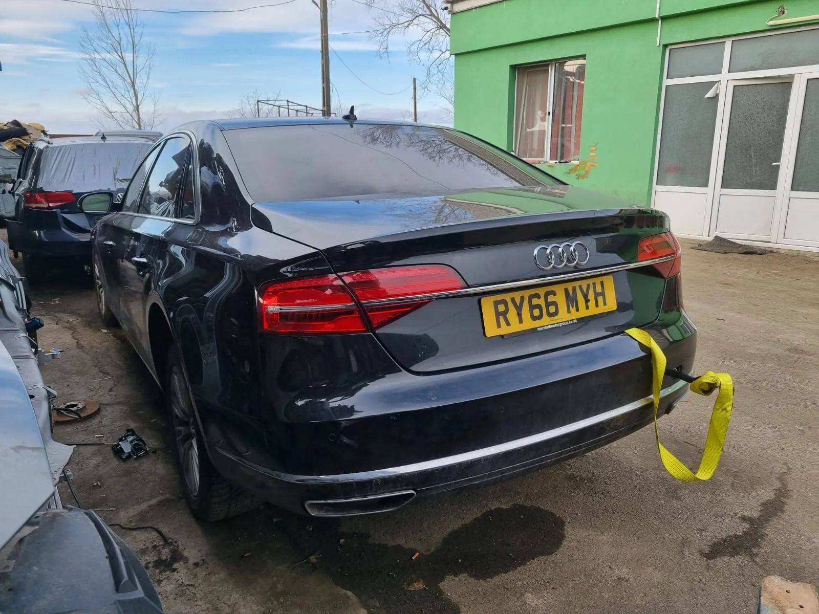 injector injectoare  pompa inalta injectie vacuum tandem racitor gaze clapeta acceleratie EGR kit chit pornire interior piele scaune fata bancheta spate cotiera consola centrala navigatie volan Audi A8 4H facelift, an 2016, motor 3.0 tdi cod CTBD, 263cp,