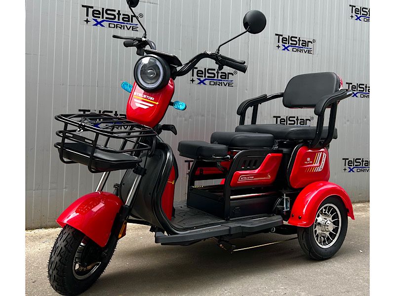 Триместна Електрическа Триколка TS 350-7 1500W 25AH