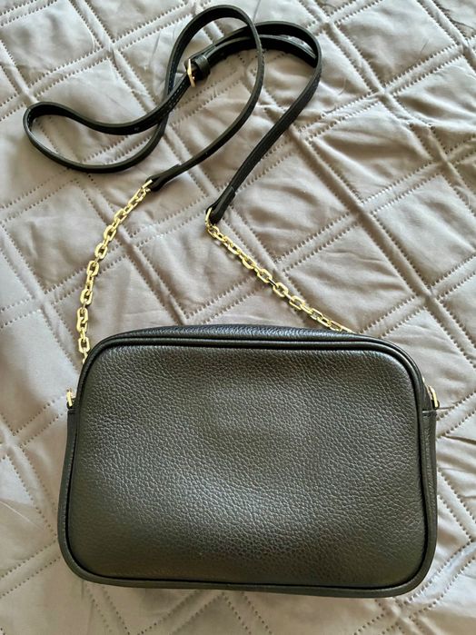 Кожена чанта Patrizia Pepe