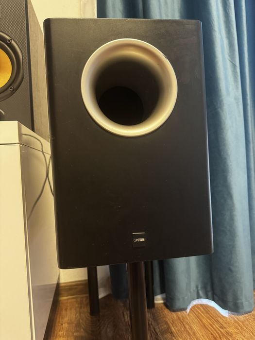 Subwoofer activ Canton AS 10 + 3 sateliți Canton MX – Made in Germany