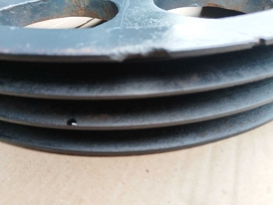 Fulie cu 3 canale de 17 mm 435 mm diametrul