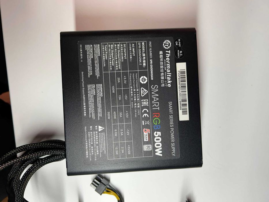 KIT Carcasa AQIRYS Arcturus+Sursa Thermaltake 500W RGB+AMD COOLER Gift