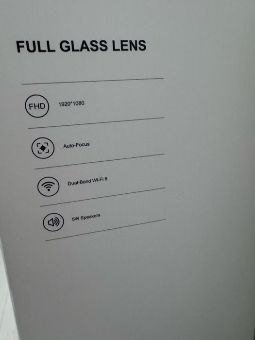 Vand videoproiector wanbo x5,1100 ANSI lumeni