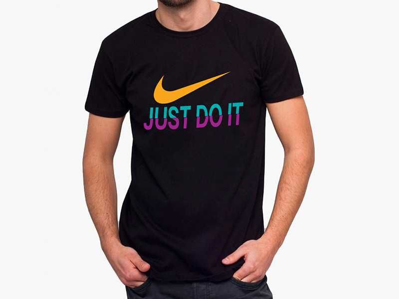 Мъжка тениска NIKE JUST DO IT принт Модели,цветове и размери