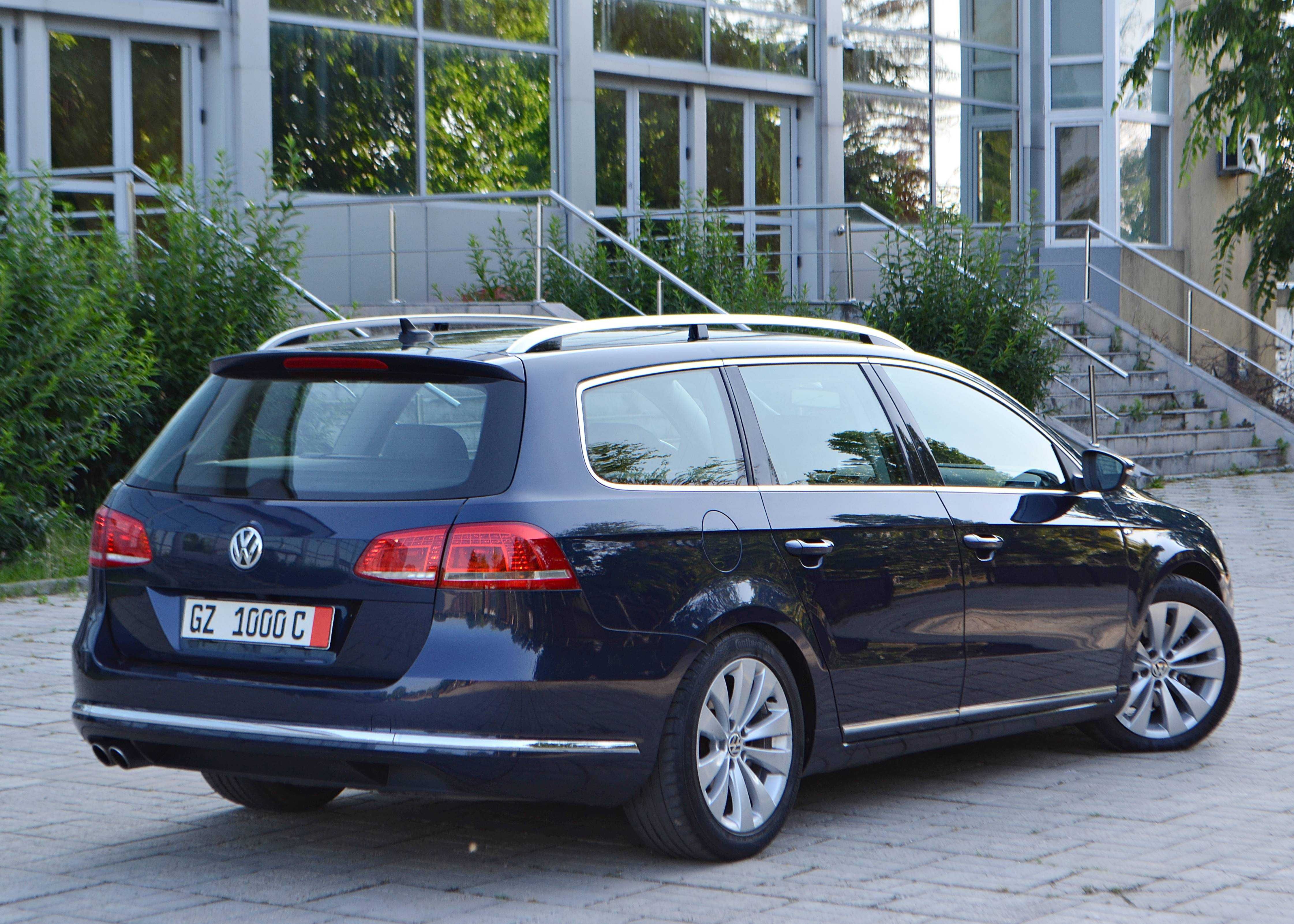 VW Passat B7 2.0tdi 177cp E5 Autom DSG Xenon Alcantara Clima Noua Navy
