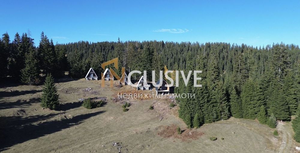 5 бунгала в Пампорово парцеил 2100кв. ток вода канаялизация