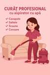 Servicii curatenie(canapele,saltele la domiciliu)
