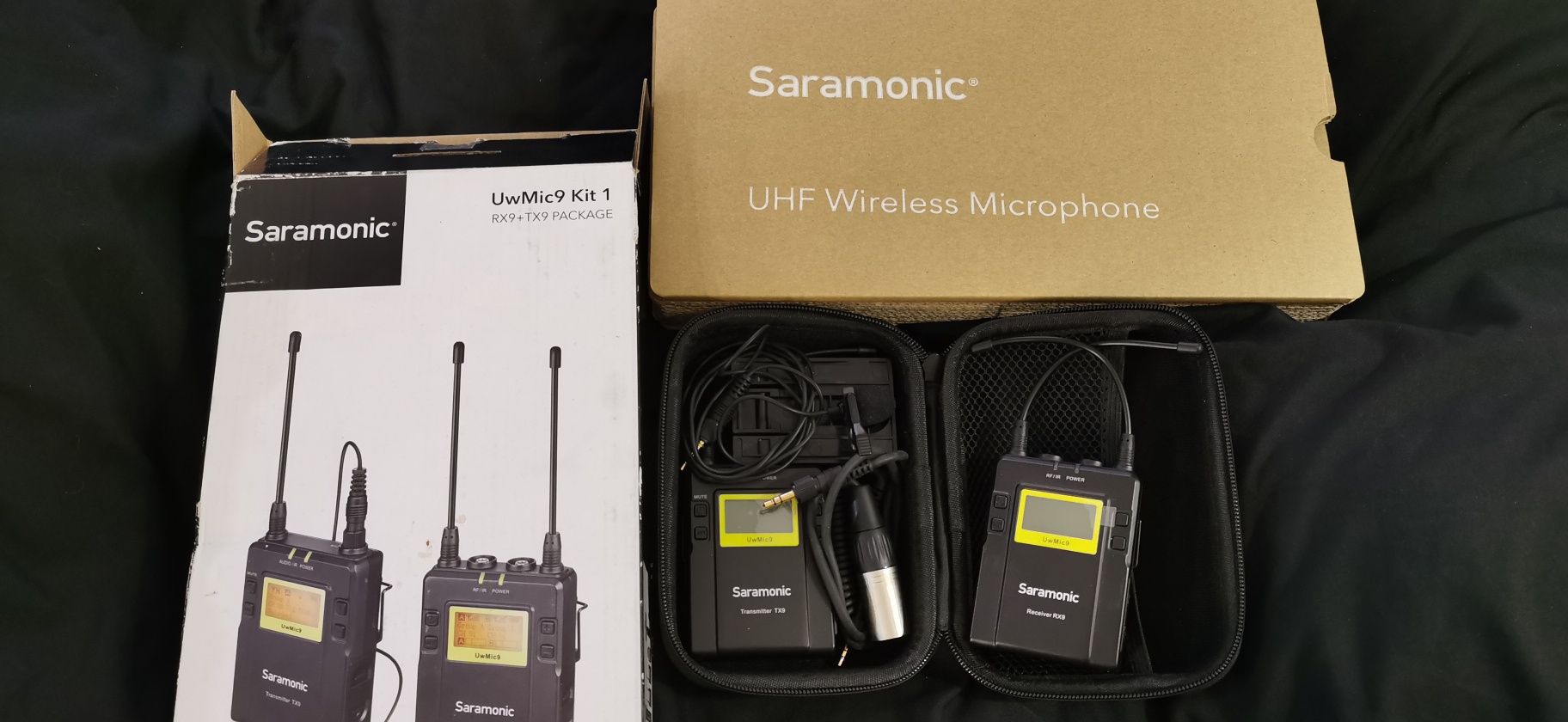 Петличный радио микрофон Saramonic UWMIC9 KIT1