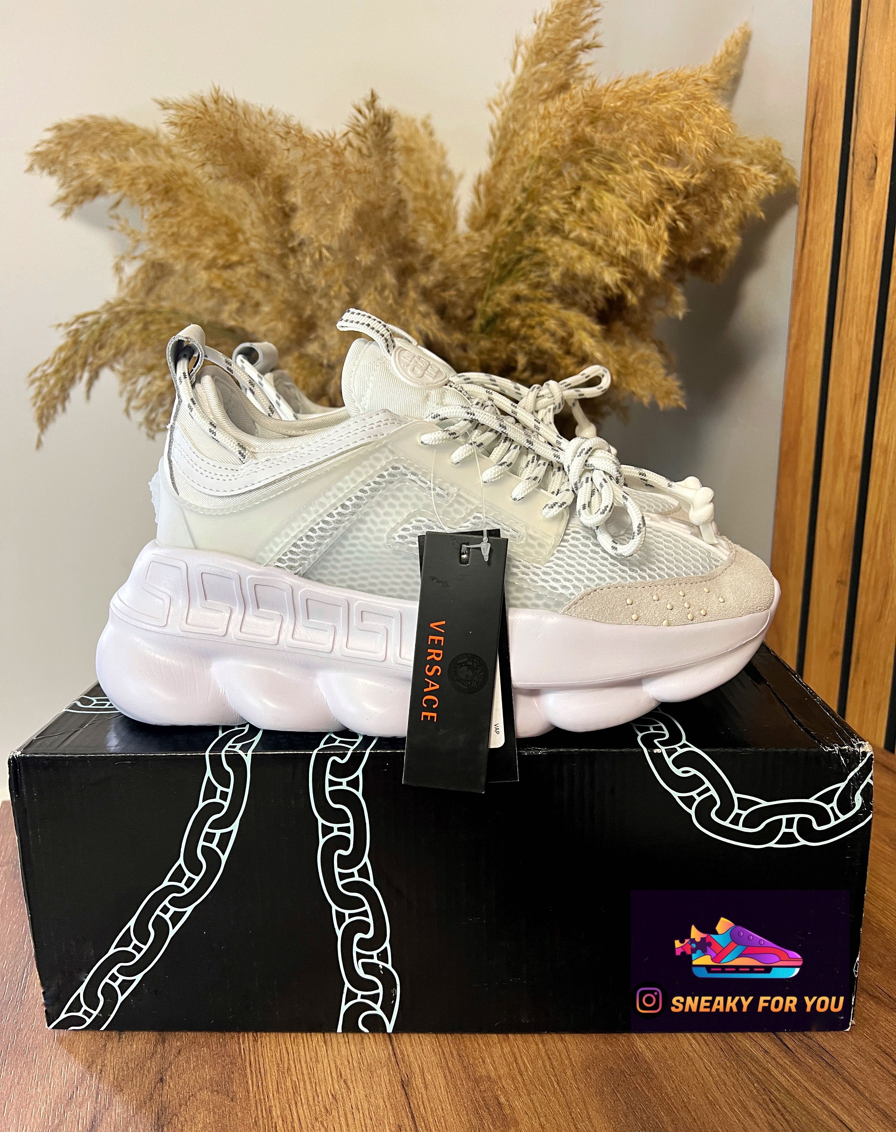 36-45 Versace Chain Reaction Full White