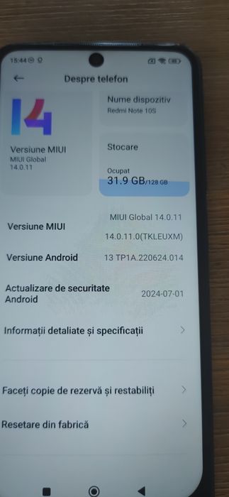 Redmi 10S  xiaomi telefon