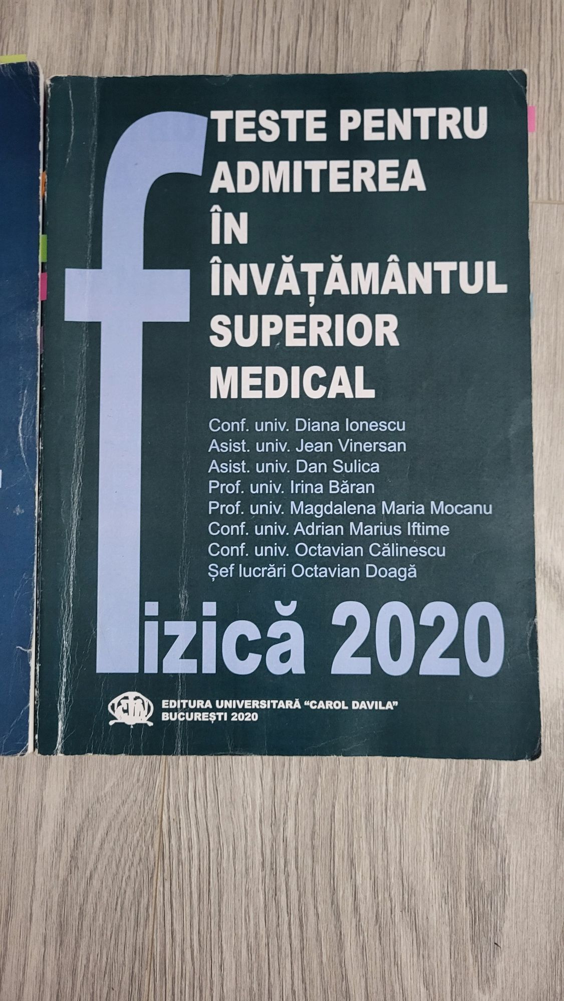 culegeri pentru admitere medicină umfcd