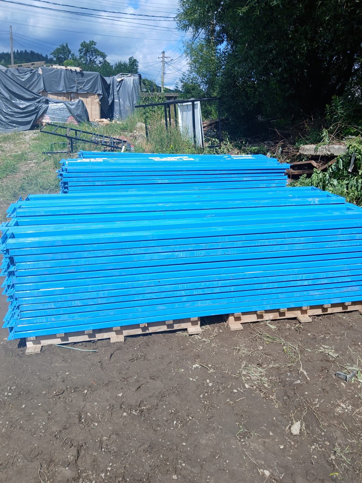 Rafturi metalice zincate noi 638×647