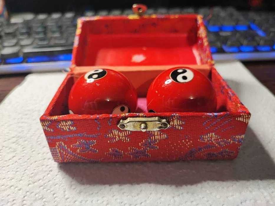 Pereche vintage de bile muzicale