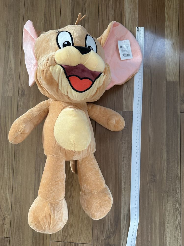 Jucarie de plus din animatia Tom&Jerry, personaj JERRY, 60 cm, NOU