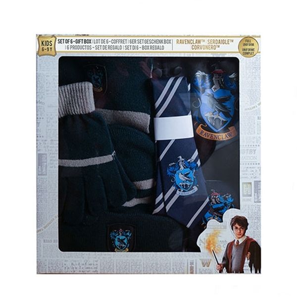 Set roba si accesorii Harry Potter, Ravenclaw House, 6 piese, 5-7 ani