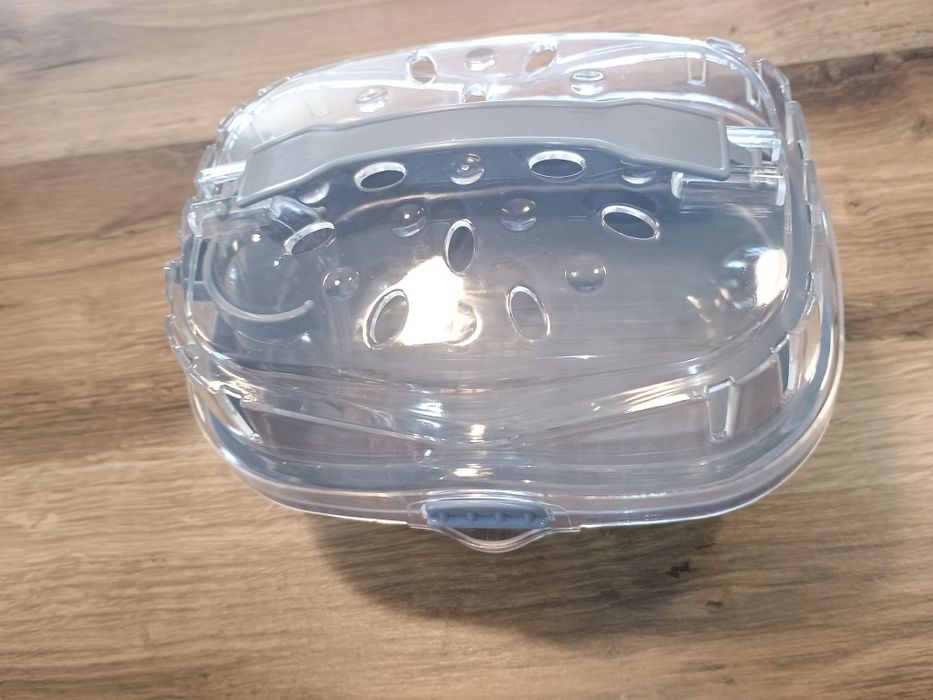 Cusca transport hamsteri,dozator apa ,capac transparent ,minge plimbar