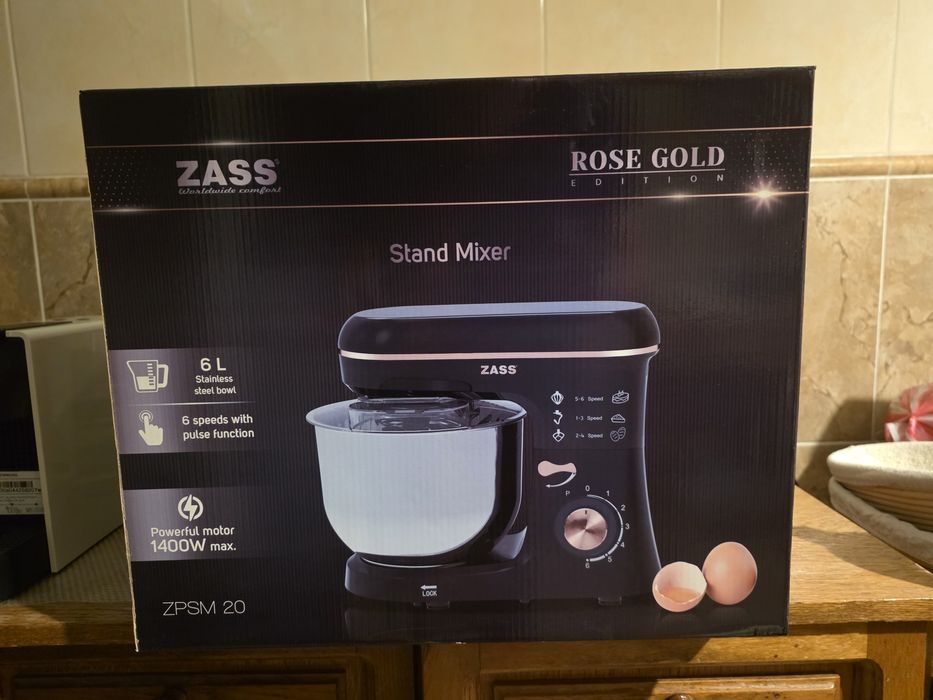 Mixer cu bol planetar Zass ZPSM 20
