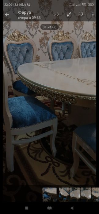 Стол стул набор сотилади нархи масла.