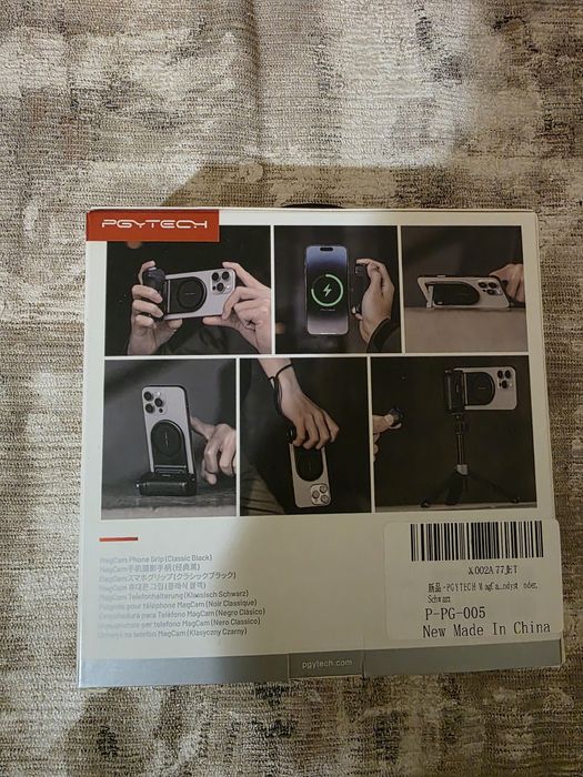 Suport pentru telefon PGYTech MagCam cu baterie externa incorporata, 3