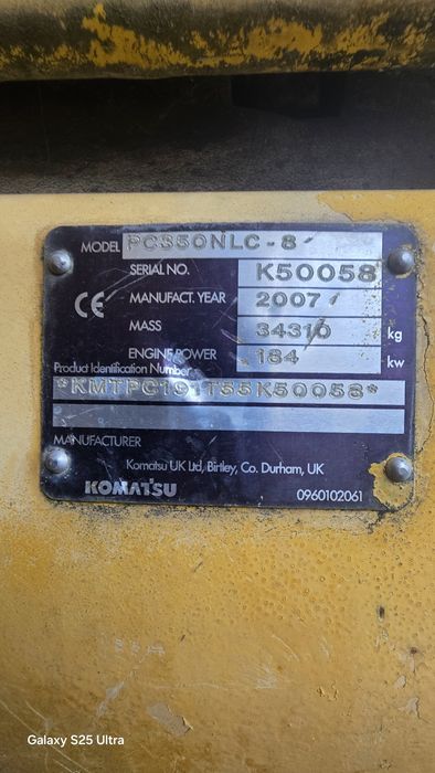 Excavator senile Komatsu PC350 NLC-8