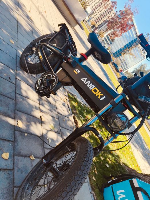 Bicicleta electrica Aniioki A8 Pro Max 52V 60Ah (Cu garanție)