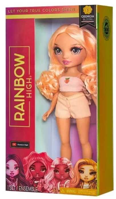 Колекционерска модна кукла Rainbow High - Georgia Bloom