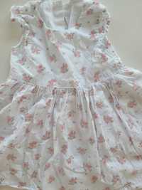 Детска рокля 3-6 6-9 рокличка за бебе момиче бебешки дрехи