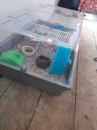 Cusca hamster cu accesori