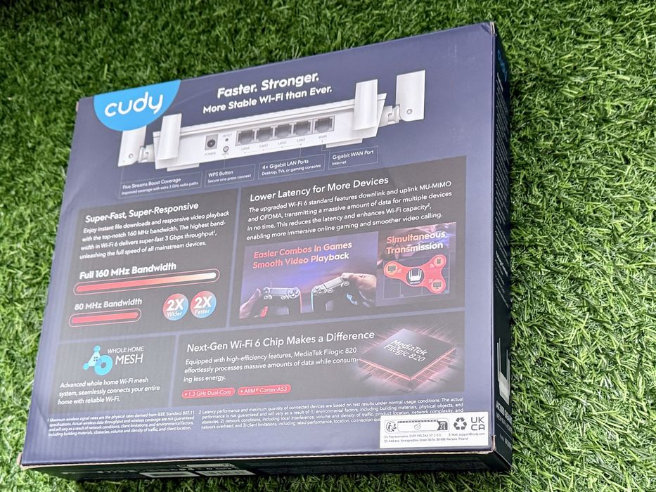 Роутер WiFi Cudy WR3000S OpenWRT