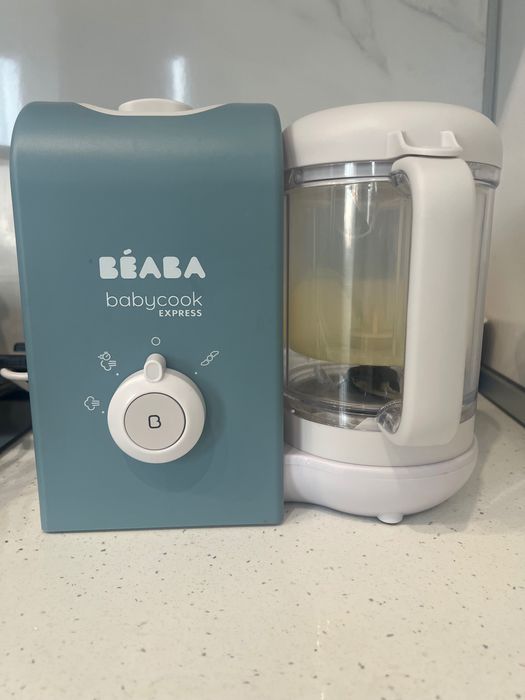 Уред за готвене Beaba - Babycook Express, Baltic Blue