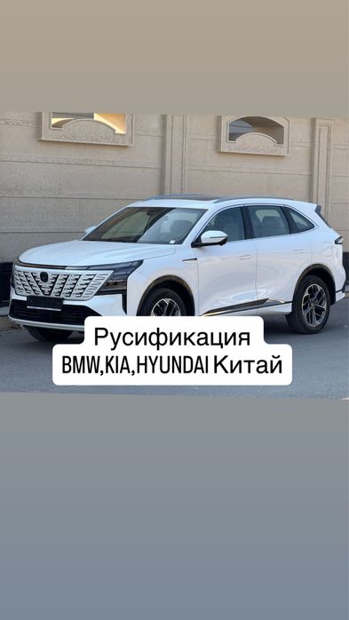 Русификация Киа,Хюндай,Бмв,Китай