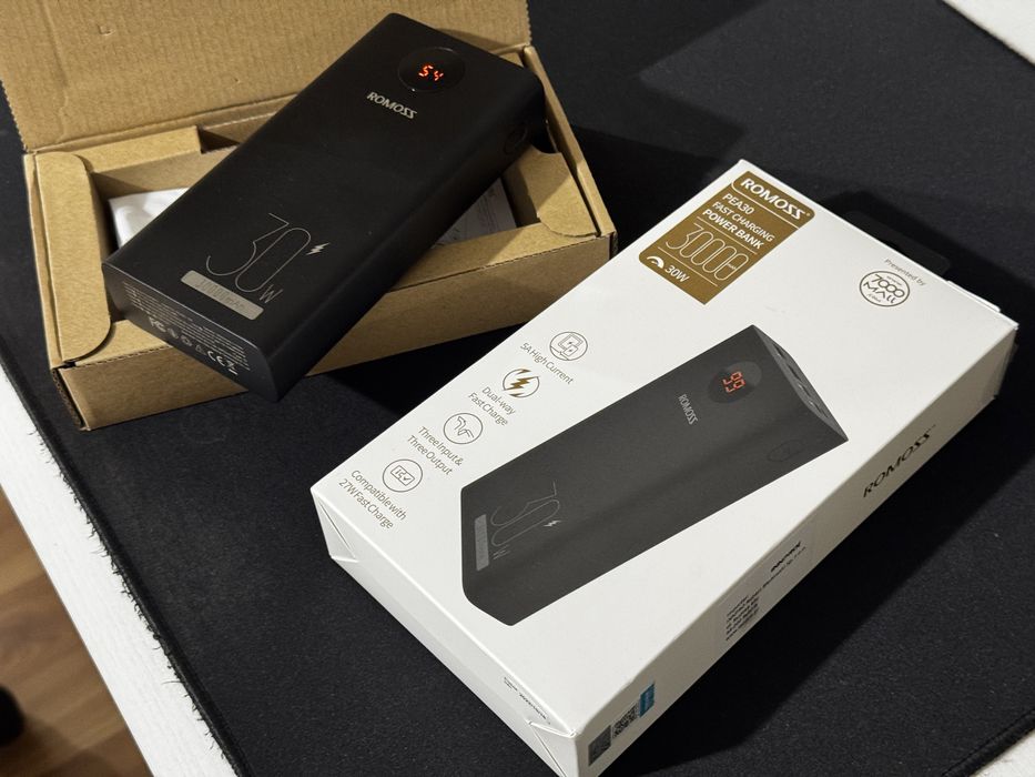 30 000 mAh Romoss PEA30 външна преносима батерия