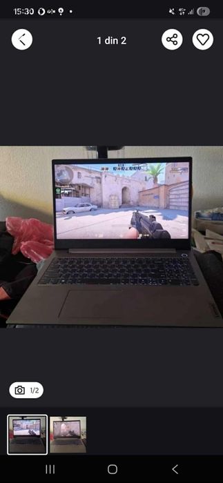 Laptop ThinkBook Ecran 4k