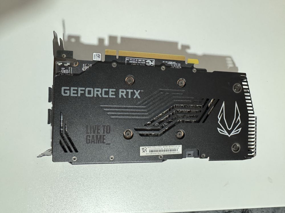 Placă video Zotac RTX 3060 TI (Ca nouă)