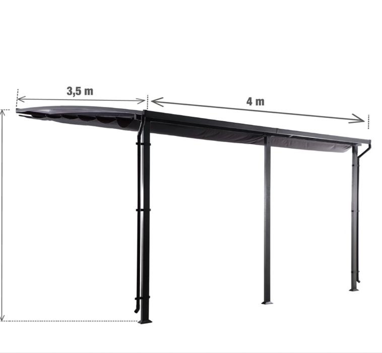 Terasa structura metalica